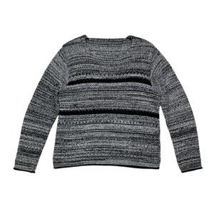 (Up To 50% Off SALE) Heathered Knit Crewneck Cardigan Sweater
